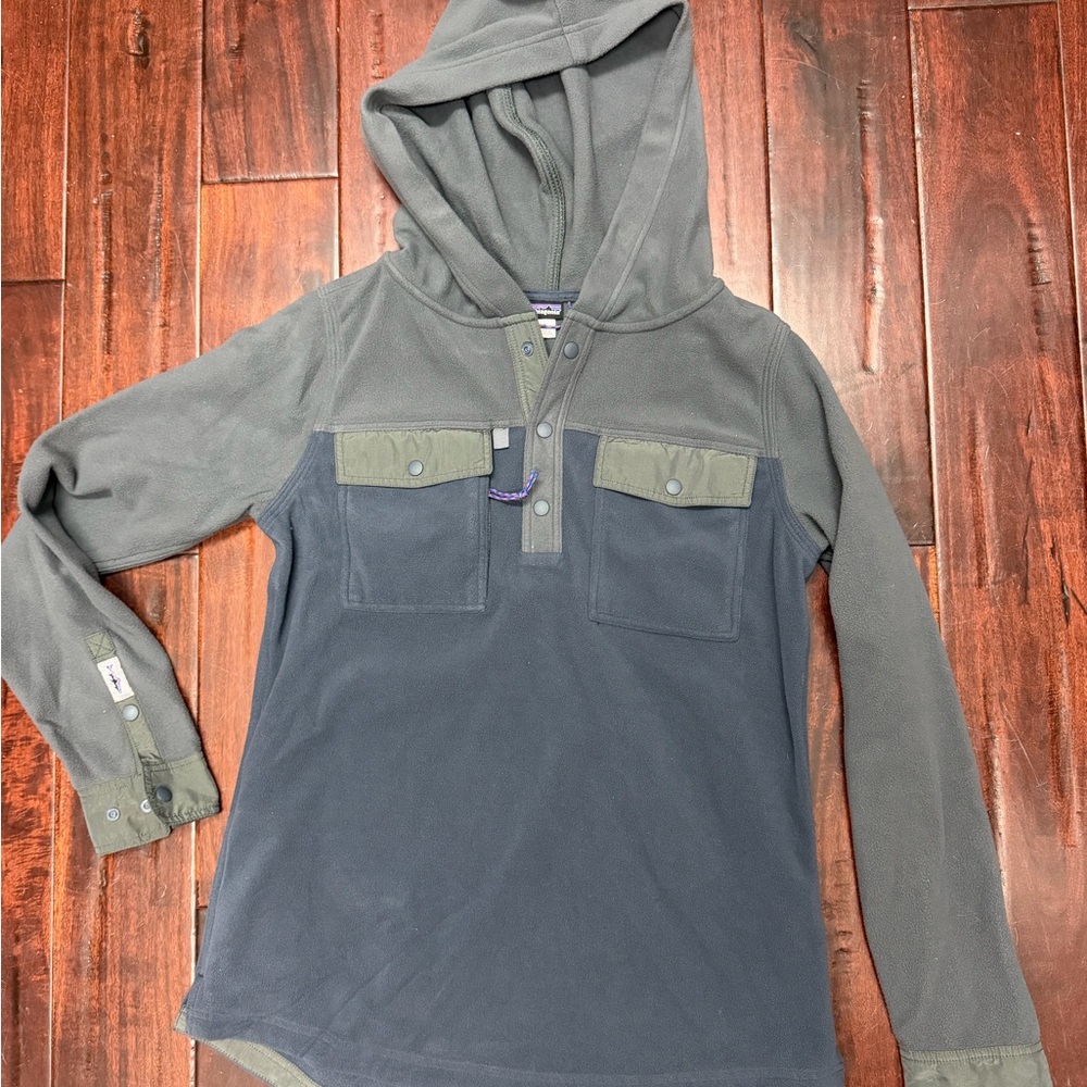 Patagonia Gray Fleece Pullover